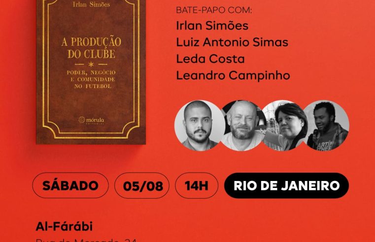 Lançamento do Livro “A PRODUÇÃO DO CLUBE” no Centro do Rio de Janeiro