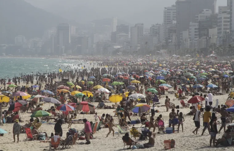 Calor no Rio de Janeiro: Sensação Térmica 52,7 graus, antecede possível alívio com frente fria