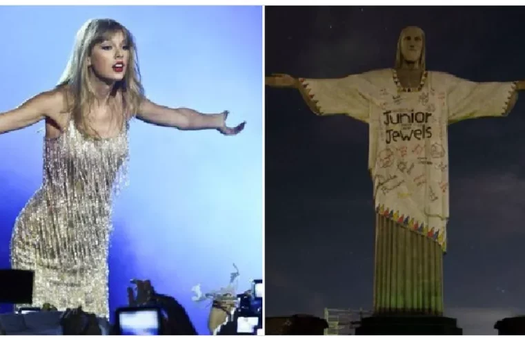 Taylor Swift Recebe Homenagem Especial no Cristo Redentor: ‘Welcome to Brasil’