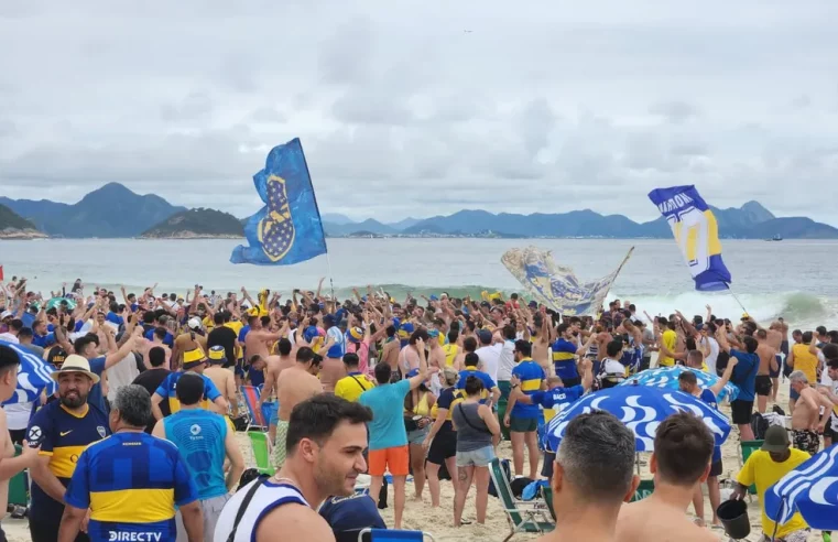 Festa de Torcedores em Copacabana Termina em Briga e Correria com Três Detidos