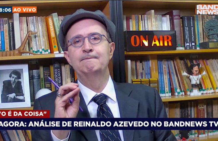 Reinaldo Azevedo detona cobertura da mídia sobre a operação da PF contra Carluxo