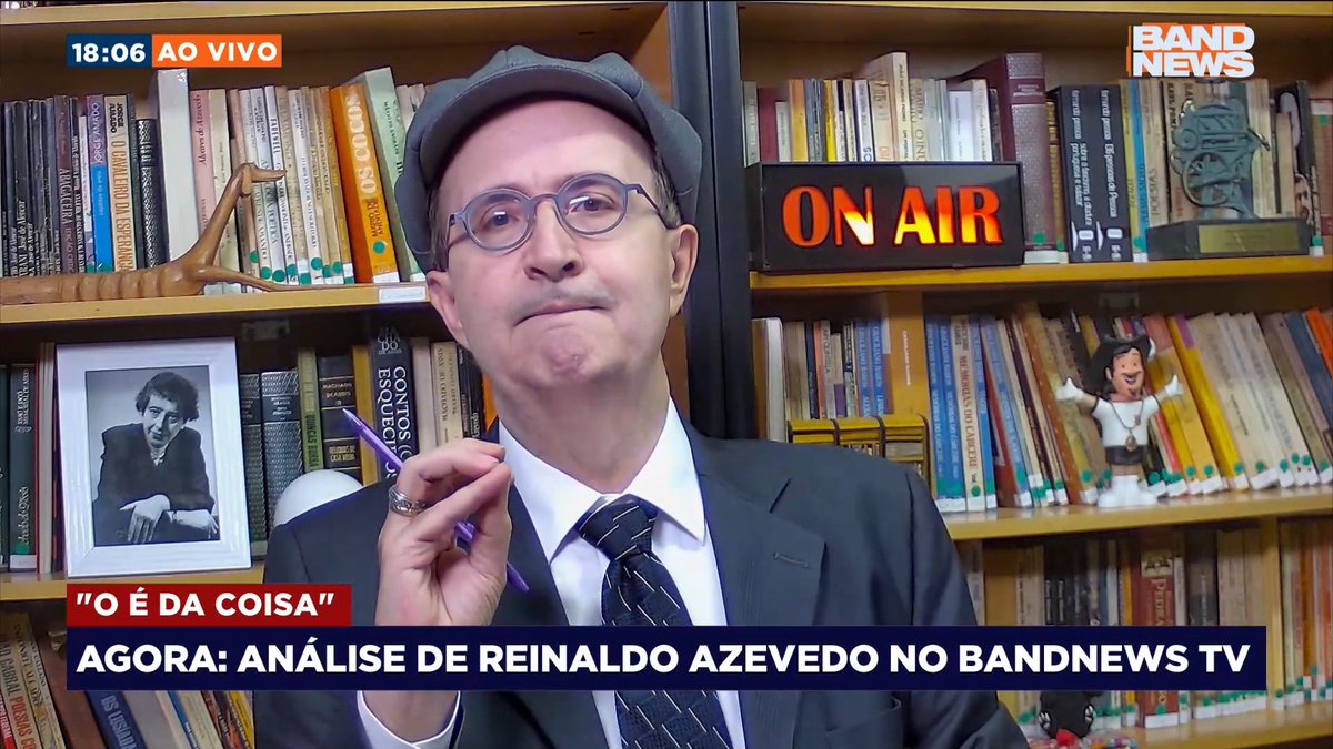 Reinaldo Azevedo detona cobertura da mídia sobre a operação da PF contra Carluxo