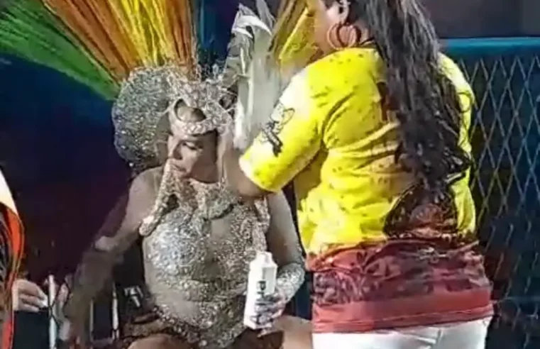 Valesca Popozuda passa mal durante desfile na Sapucaí