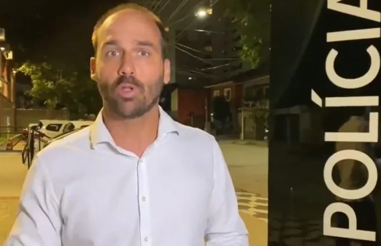 Eduardo Bolsonaro resolve atacar a PF em meio as investigações contra o pai