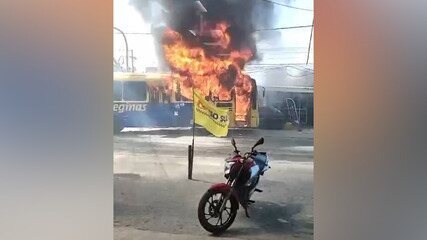 Saiba quantos ônibus foram incendiados nas últimas horas