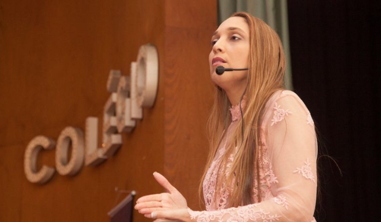 Na foto, a presidenta do Conselho Estadual de Enfermagem (Coren), Lilian Behring (PCdoB), que assumirá uma cadeira na Alerj em janeiro de 2025.