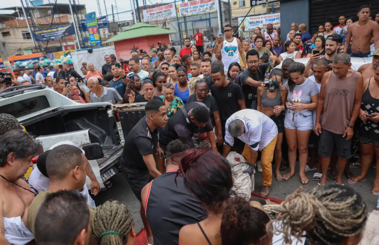 A megaoperação foi um massacre