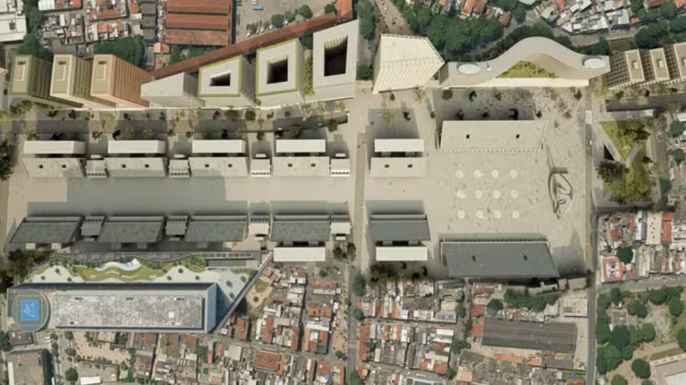 Megaprojeto transforma praça onze