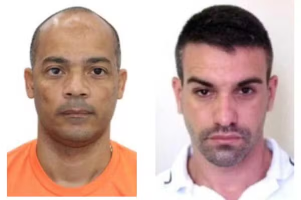 Rodolfo Henrique da Rosa e Luciano da Costa Ramos Junior — Foto: Reprodução

