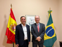 Na sede do governo da Espanha, Rodrigo Neves destaca importância de investimentos privados do país em Niterói